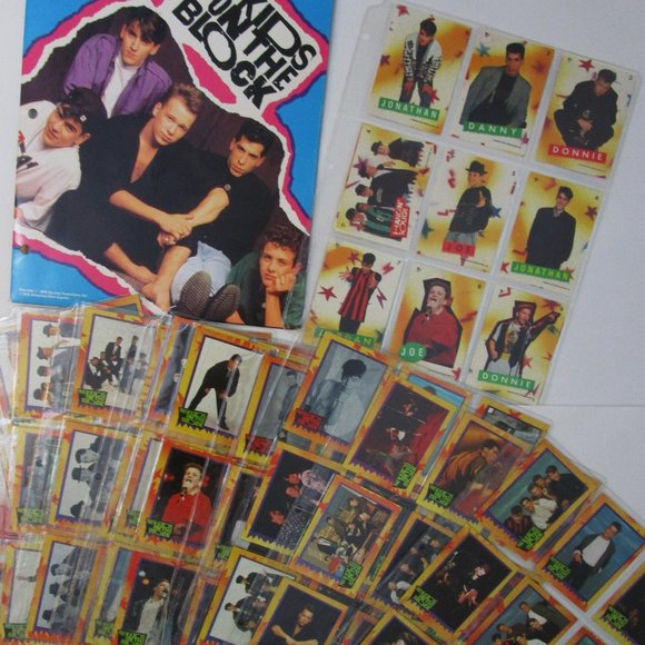 New Kids On The Block 1989 Trading Cards Big Step Productions - Picture 2 of 10